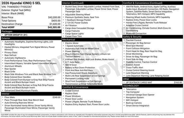 2026 Hyundai IONIQ 5 SEL
