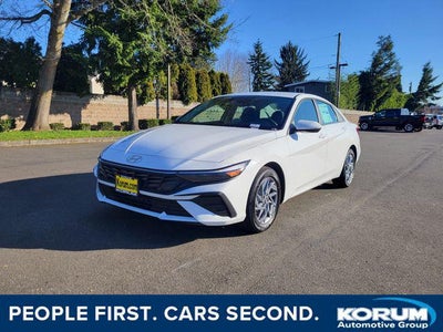 2026 Hyundai Elantra Hybrid Blue