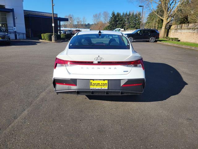 2026 Hyundai Elantra Hybrid Blue