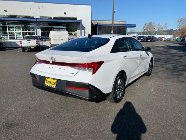 2026 Hyundai Elantra Hybrid Blue