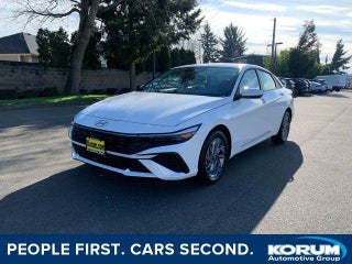 2026 Hyundai Elantra Hybrid Blue