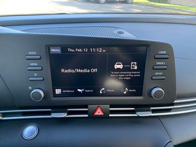 2026 Hyundai Elantra Hybrid Blue