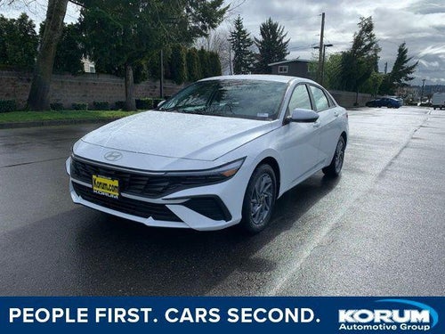 2026 Hyundai Elantra Hybrid Blue