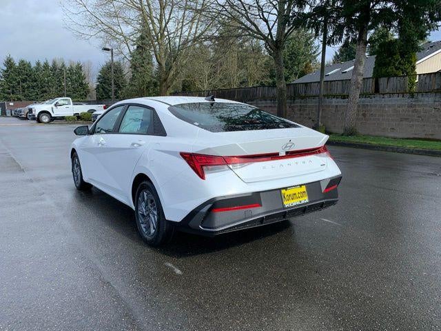 2026 Hyundai Elantra Hybrid Blue
