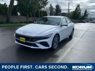 2026 Hyundai Elantra Hybrid Blue