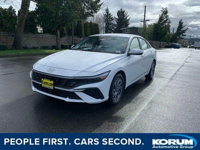 2026 Hyundai Elantra Hybrid Blue