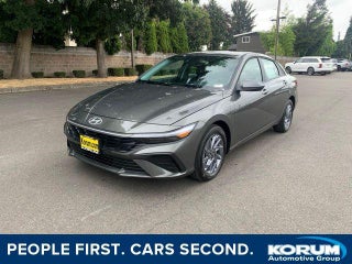 2026 Hyundai Elantra Hybrid Blue