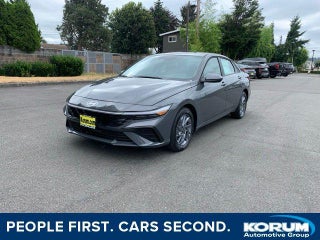 2026 Hyundai Elantra Hybrid Blue