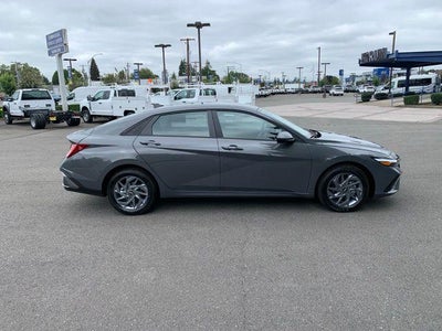 2026 Hyundai Elantra Hybrid Blue