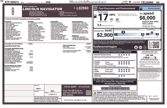 2026 Lincoln Navigator Reserve