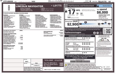 2026 Lincoln Navigator L Reserve