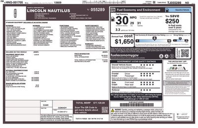 2026 Lincoln Nautilus Hybrid Reserve