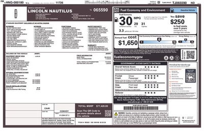 2026 Lincoln Nautilus Hybrid Reserve