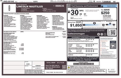 2026 Lincoln Nautilus Reserve