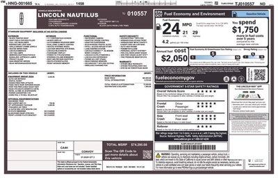 2026 Lincoln Nautilus Reserve