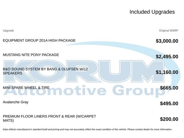 2026 Ford Mustang EcoBoost Premium