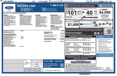 2025 Ford Escape Plug-In Hybrid Base