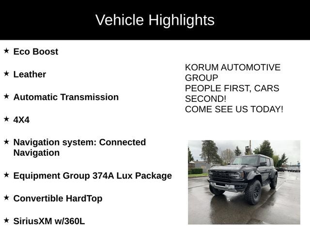 2025 Ford Bronco Raptor