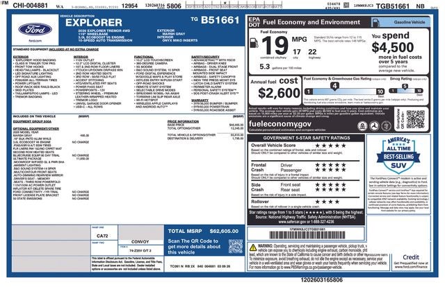 2026 Ford Explorer Tremor