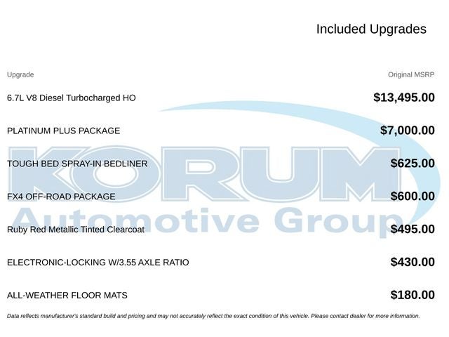 2026 Ford F-350SD Platinum