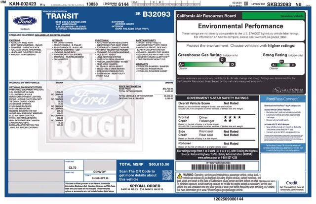 2025 Ford Transit-250 Base