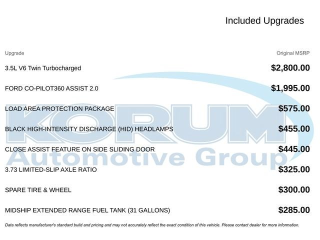 2026 Ford Transit-250 Base