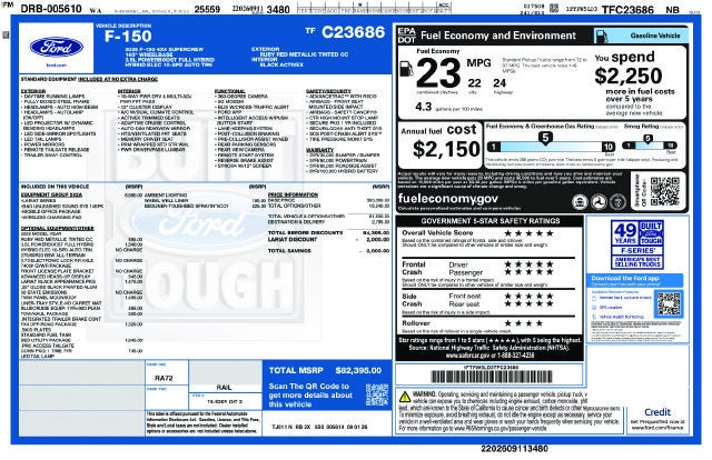 2026 Ford F-150 Lariat
