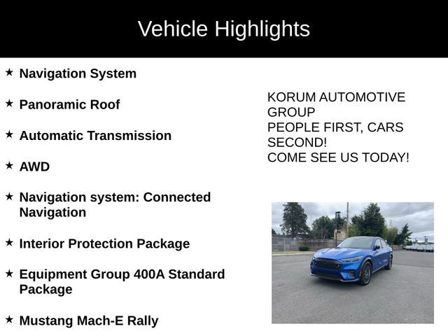 2025 Ford Mustang Mach-E GT