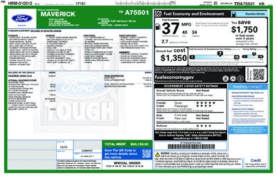 2026 Ford Maverick XLT