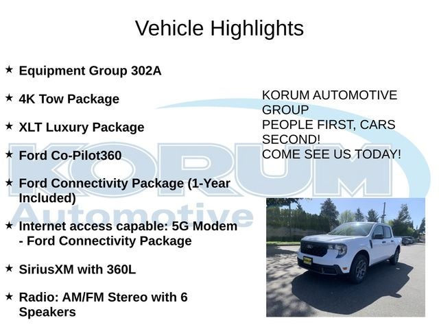 2026 Ford Maverick XLT