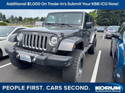 2018 Jeep Wrangler JK Unlimited Sahara