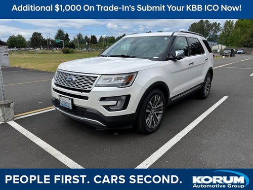 2017 Ford Explorer Platinum