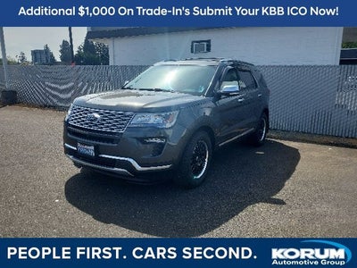 2019 Ford Explorer Platinum