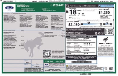 2023 Ford Bronco Base