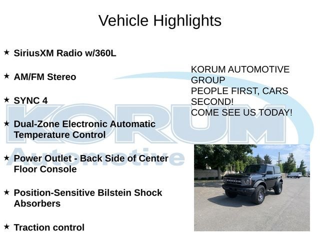 2024 Ford Bronco Big Bend
