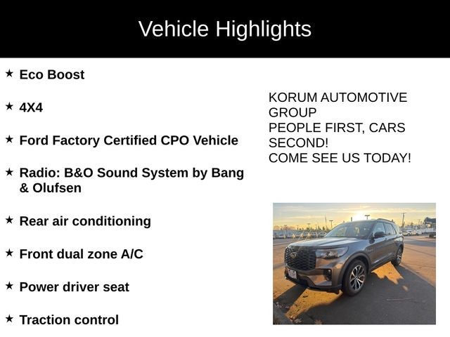 2025 Ford Explorer ST-Line