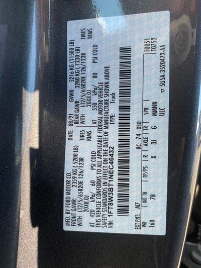 2022 Ford F-350SD Platinum