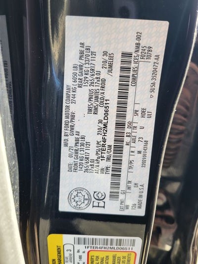 2021 Ford Ranger XLT