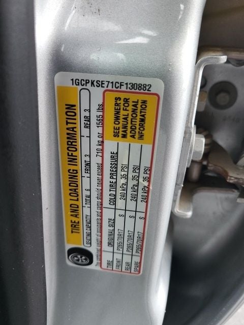 2012 Chevrolet Silverado 1500 LT