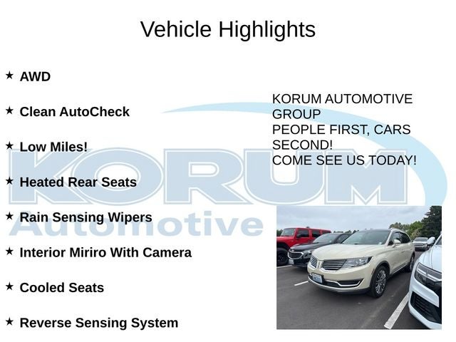 2016 Lincoln MKX Reserve
