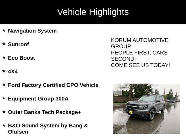 2025 Ford Bronco Sport Outer Banks