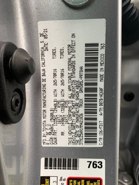 2021 Toyota Tacoma TRD Off-Road V6