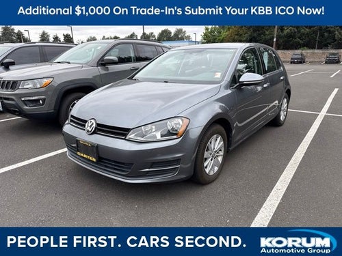 2015 Volkswagen Golf TSI S 4-Door