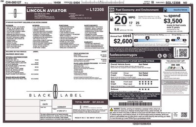 2025 Lincoln Aviator Black Label