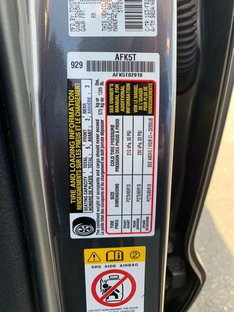 2019 Toyota Tundra SR5