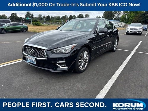 2019 INFINITI Q50 3.0t LUXE