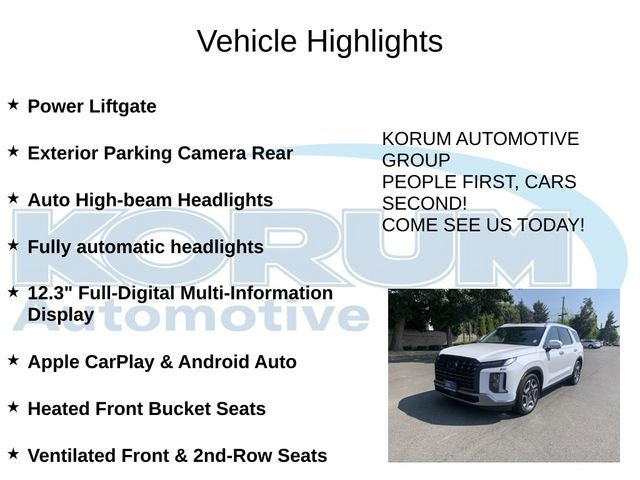 2024 Hyundai Palisade SEL 7 Passenger