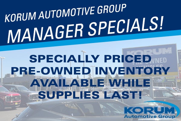 Manager Specials!